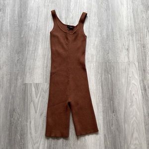 JLuxLabel brown lounge romper